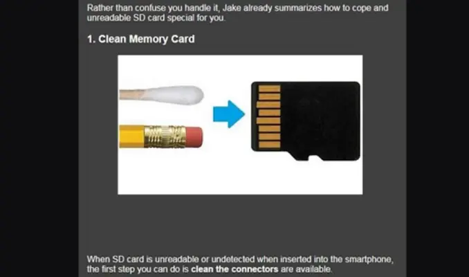 how to improve memory card android App screenshot 1